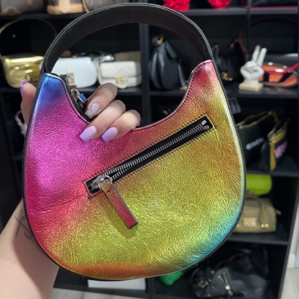 BruceGlen Rainbow Metallic Bag